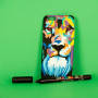 POSCA PC3M, 3 Marqueurs peinture base eau - Tout Support - Noir | Uni Mitsubishi Pencil - Pointe fine conique 0,9-1,3mm. Couleur