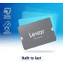 Lexar NS100 2,5" SATA III 6Gb/s SSD 1To Interne, disque dur SSD Jusqu'à 550 Mo/s en Lecture, pour ordinateur portable, ordinateu