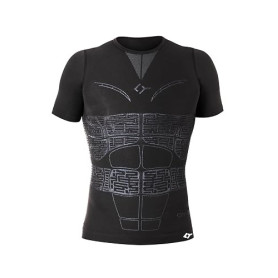 FLOKY - T-shirt Oxygen - T-shirt Biomécanique à Compression - Noir