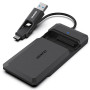 BENFEI Boîtier Externe pour Disque Dur 2,5", boîtier USB 3.2 Gen 1 5Gbps pour SATA HDD et SSD de 2,5'' et 7/9,5 mm, USB C/A 2 en