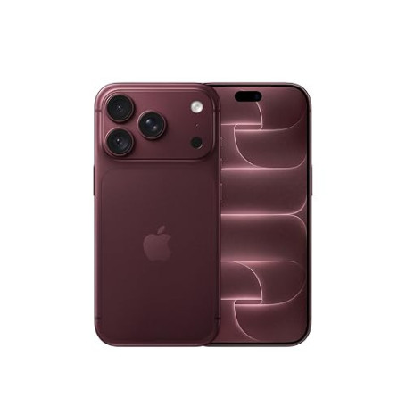 Apple iPhone 18 Pro 256 Go - Bourgogne | Écran Super Retina XDR 6,3 pouces ProMotion, Autonomie d’une journée, Caméra principale
