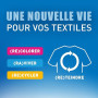 IDEAL - Teinture Tissus Liquide Mini 67 Gris Anthracite - 40 ml + 1 Dose de Fixateur 50 g - Teinture Textile Longue Tenue - Coto
