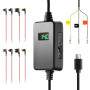 70mai Hardwire Kit UP06 pour Dashcam Voiture, USB-C, Protection Basse Tension à 3 Niveaux, Compatible avec M310, A410, A510, A80