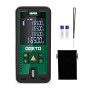 Metre Laser, Ogeto Télémètre Laser Numerique, 99 Stockage, Mesure Longueur/Zone/Volume/Théorème de Pythagore(2* AAA Piles) pour