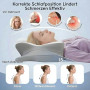 SOYA 3.0 Oreiller Ergonomique Cervical – Anti-Ronflement, 2 Hauteurs | Mousse à mémoire de forme souple, pour dormir sur le dos