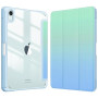 FINTIE Coque pour iPad Mini 7 2024 (A17 Pro) 8.3 Pouces/iPad Mini 6 2021 | [Rangement de Pencil] Etui Arrière Transparent Clair