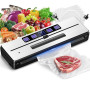 LanBlu Machine Sous Vide Alimentaire 80KPA Jusqu'à Huit Fois Plus Frais | 7en1 Appareil Sous Vide Alimentaire avec Double Thermo