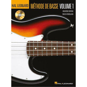 Méthode de Basse Volume 1 Deuxième Édition | Ed Friedland Hal Leonard avec CD | Partition Basse Électrique Débutant | Technique