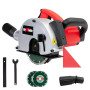 Grafner Fraiseuse murale laser, puissante de 1700 W avec 4000 tr/min, inclut 2 disques de découpe diamantés de 150 mm de diamètr