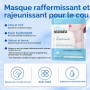 Masque Cou et Décolleté, Masque Collagene Cou et Décolleté, 10 Pièces | Masque Double Menton con Acide Hyaluronique, Raffermissa