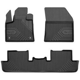 MOTOS Tapis de sol caoutchouc pour Peugeot 3008 II depuis 2016 Améliorez Votre Confort de Voyage avec Le tapis noir antidérapant