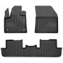 MOTOS Tapis de sol caoutchouc pour Peugeot 3008 II depuis 2016 Améliorez Votre Confort de Voyage avec Le tapis noir antidérapant