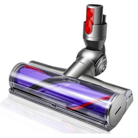 Tête de Brosse pour Dyson V7 V8 V10 V11 V15, Brosse électrique pour SV10 SV11 SV12 SV14, Aspirateur Motorisée pour Tapis et Sols