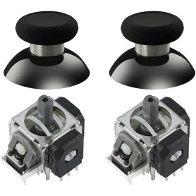 GuliKit TMR Kit de remplacement de joystick magnétique pour manette PS5 DualSense/DualSense Edge, module de réparation de bâton