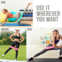 Edifit, Elastique Musculation, Bandes avec 3 Niveaux de Résistance, Fitness, Antidérapantes, Pack de 3, pour Gym, Yoga, Crossfit
