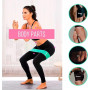 Edifit, Elastique Musculation, Bandes avec 3 Niveaux de Résistance, Fitness, Antidérapantes, Pack de 3, pour Gym, Yoga, Crossfit