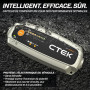 CTEK MXS 5.0, Chargeur De Batterie 12V 5A, Compensation De Température Intégrée, Chargeur De Batterie Voiture Et Moto, Chargeur