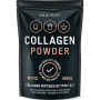 WoldoHealth Collagène Poudre 1kg Bovin Hydrolysé - Protéine Neutre Peptides Type 1 & 3 pour Café & Shakes
