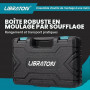 LIBRATON Pince à Riveter Professionnelle, Riveteuse Manuelle | Pince Rivet Aveugle, Pistolet à Rivet Pop avec 4 Types de Perceus