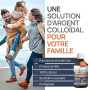Argent Colloïdal 40 PPM 1000 ml - Supérieur au 15ppm & 20ppm - Oligo élément bio disponible - Liquide 100% Naturel - Pour famill