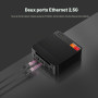 BOSGAME P4ultra Mini PC Ryzen 7 7730U (Jusqu’à 4,5GHz, 8C/16T) Mini Ordinateur, DDR4 16GB RAM, 1TB M.2 PCIe NVMe SSD Mini Bureau
