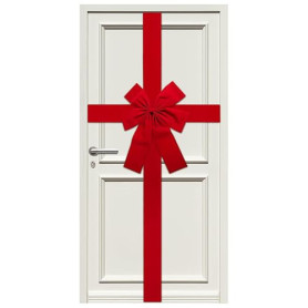 Miioto Noeud Rouge Valentins Porte, Decoration Saint Valentin | Noeud de Porte Valentins, Gros Noeud Rouge pour les Saint-Valent