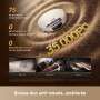 dreame X50s Ultra Aspirateur Laveur, 35 000 Pa, Ultra-Fin 7,95 cm, évit. Obstacles 8.8 cm, vidage+rempl. Auto., nettoy. serpillè
