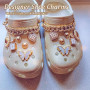 A.S.Marelis Lot de Breloques Strass pour Sabots, Décorations Clipsables en Cristal, Décorations de Chaussures pour Femme de Bric