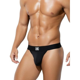 Mauro Kane String Homme Tanga Sexy sous-vêtements Taille Basse Thong | Respirant G-String, Poche 3D, Ceinture Élastique, Ajustés