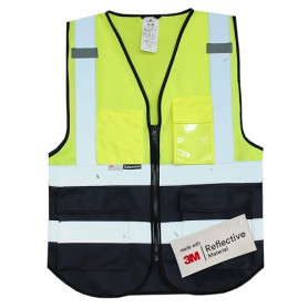 Salzmann Gilet de Sécurité | XS-6XL | 12 couleurs | Fabriqué avec du matériau réfléchissant 3M | Conforme à la norme européenne