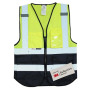 Salzmann Gilet de Sécurité | XS-6XL | 12 couleurs | Fabriqué avec du matériau réfléchissant 3M | Conforme à la norme européenne
