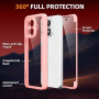 Phoona 360 degrés Coque pour Xiaomi 15T Pro 5G avec Protection d'écran, Silicone Antichoc Anti-Rayures Intégrale Étui Housse pou