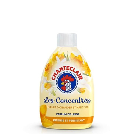 Chanteclair - Parfum de Linge Fleur d'Oranger et Narcisse, Intense et Persistant, 22 Doses, 220.00 ml (Lot de 1)