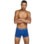 JACK & JONES Ensemble de 5 Boxers Trunks pour Homme en Jersey Stretch - Lot de sous-vêtements Basiques