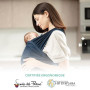 Koala Babycare echarpe de portage bebe -Cuddle Band 2.0 La plus Facile à porter - écharpe de portage bébé élastique Approuvée ju