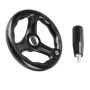 Roue à Main, Volant à Main, Volant Manivelle, Hand Wheel, Volant pour Fraiseuse, 3 Rayons Volant,Roue à Main pour Fraiseuse, Vol