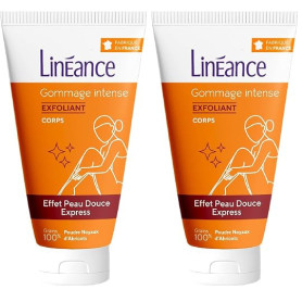 Linéance Gommage Corps Intense, 100% d'Origine Naturelle, 150ml (Lot de 2)
