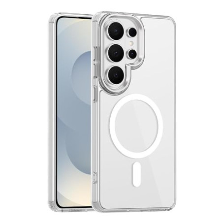 Lunivop Compatible avec Samsung Galaxy S26 Ultra Coque Transparente [Compatible avec MagSafe ] Protection Magnétique Robuste Ant