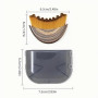 2 Pièces Brosse Lymphatique Visage,Contour Lymphatique pour le Visage,Brosse Contour du Face,Face Brush Massage pour Texture Raf