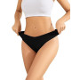 VOENXE Tanga Culotte Femme sans Couture,String Sport Invisible Underwear | Seamless Thong Slip Women Microfibre,Taille Basse Sou