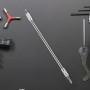 Yuentoen Porte-embouts flexible, 1/4", magnétique, 30 cm | Rallonge flexible pour tournevis, porte-embout flexible pour endroits