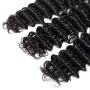 Poutpoutm Deep Wave Bundles Human Hair Tissage Cheveux Extensions De Cheveux Humains Tressés Naturels Extensions 3 Bundles 50g/p