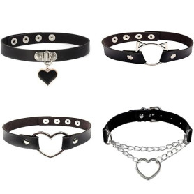 Floatdream Bracelet Clou punk, Bracelet punk en cuir noir, Bracelet Clouté Punk, pour être Utilisé Chez les Hommes et les Femmes