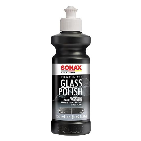 SONAX PROFILINE Polissage du verre (250 ml) | Polish verre à l’oxyde de cérium pour réduire rayures légères, ternissures et défa