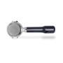 LELIT Bottomless Porte-Filtre LELIT 58 - Inclut un Filtre en Acier Inoxydable à 2 Doses - Poignée Classique - PLA580S - Argent/N