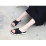 ZDQ Sandales Femme Été Confortable Orthopédique Chaussons Legere Chaussures Plate Claquettes