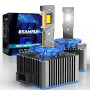 BEAMFLY Ampoule LED D1S/D1R, 130W 40000LM de Phares Avant de Voiture | Luminosité accrue de 500%, Blanc Brillant, Remplace les A