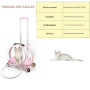 Sac à Dos Chat/Chien avec roulettes, Transparent et Respirant | 3 en 1 avec Chariot, Transporteur pour Animaux de Compagnie Char