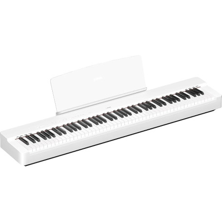 Yamaha P-225 Piano numérique léger et portable avec clavier Graded-Hammer-Compact à 88 touches et 24 voix instrumentales, en bla