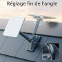 Joinfworld Starlink Mini Support,Starlink Mini kit de Montage | Adaptateur de Tuyau Starlink pour Montage sur Poteau,Support de